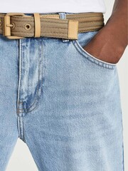 Reiss Lennox Casual Webbing Belt - Imagen 1 de 3
