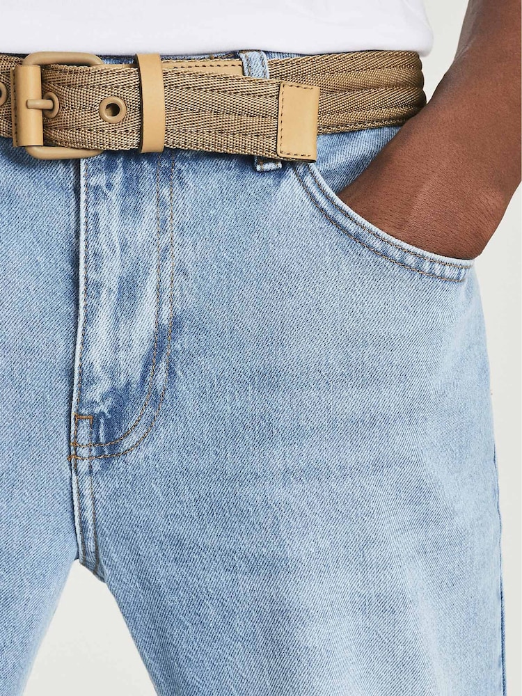 Reiss Lennox Casual Webbing Belt - Imagen 1 de 3