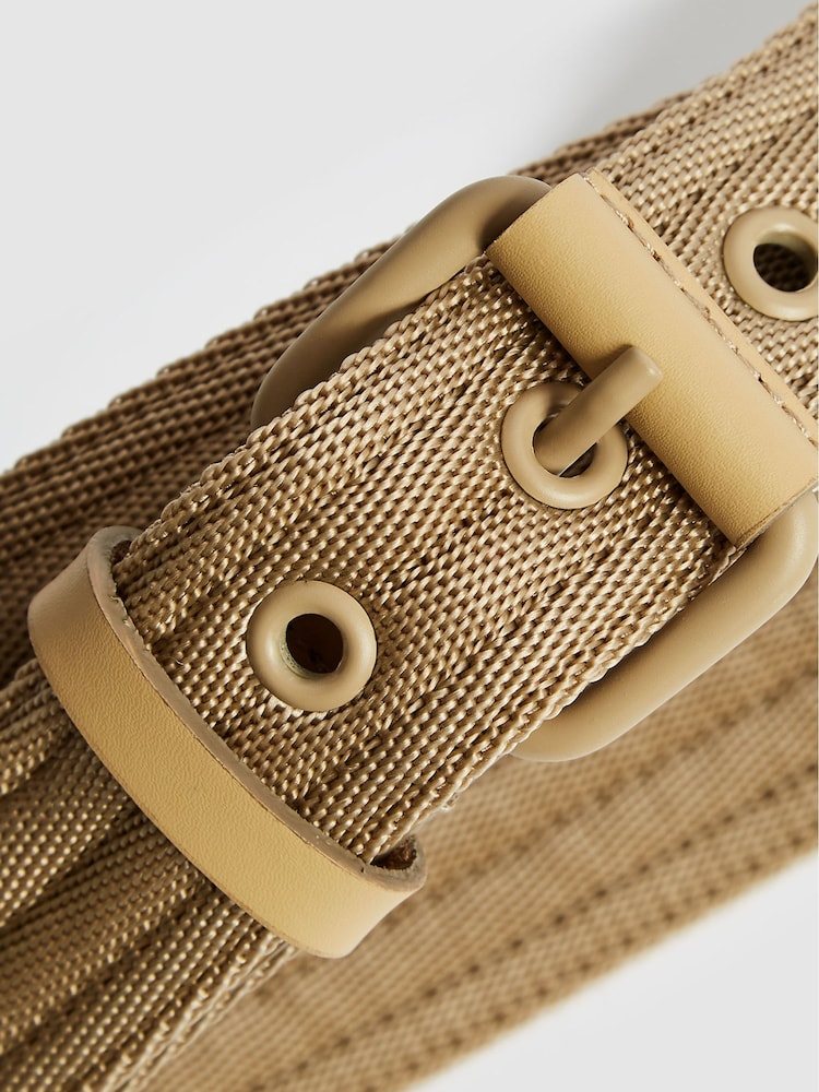Reiss Lennox Casual Webbing Belt - Imagen 3 de 3