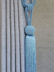 Laura Ashley Blue Sky Theodora Tassel Curtain Tie Back - Image 1 of 5