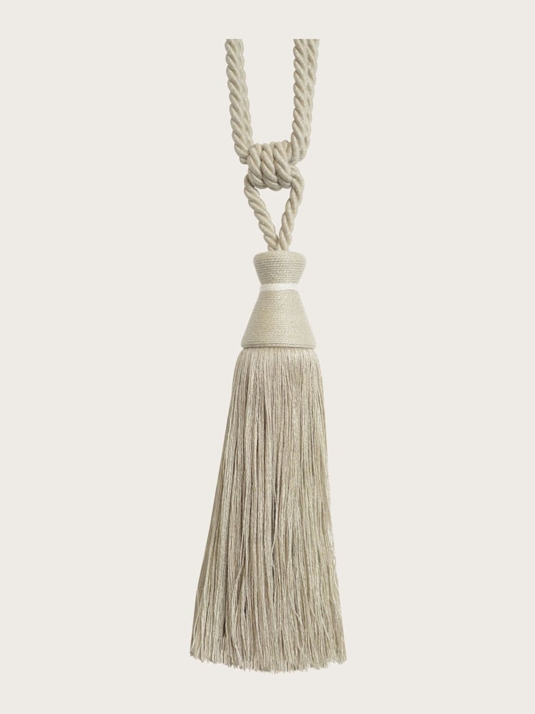Laura Ashley Linen Rhiannon Curtain Tieback - Image 3 of 3