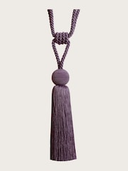 Laura Ashley Blackberry Purple Theodora Tassel Curtain Tie Back - Image 2 of 2
