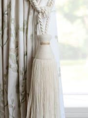 Laura Ashley Natural Rhiannon Curtain Tieback - Image 1 of 3