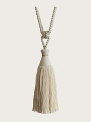 Laura Ashley Natural Rhiannon Curtain Tieback - Image 2 of 3