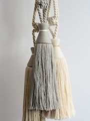 Laura Ashley Natural Rhiannon Curtain Tieback - Image 3 of 3