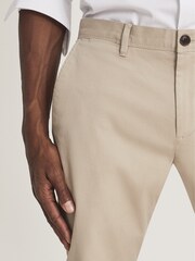Reiss Stone Pitch Sl Washed Slim Fit Chinos - Image 3 of 5
