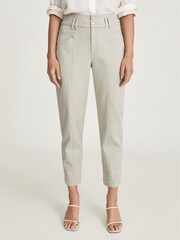 Reiss Sage Baxter Relaxed Tapered Fit Trousers - Image 3 of 5