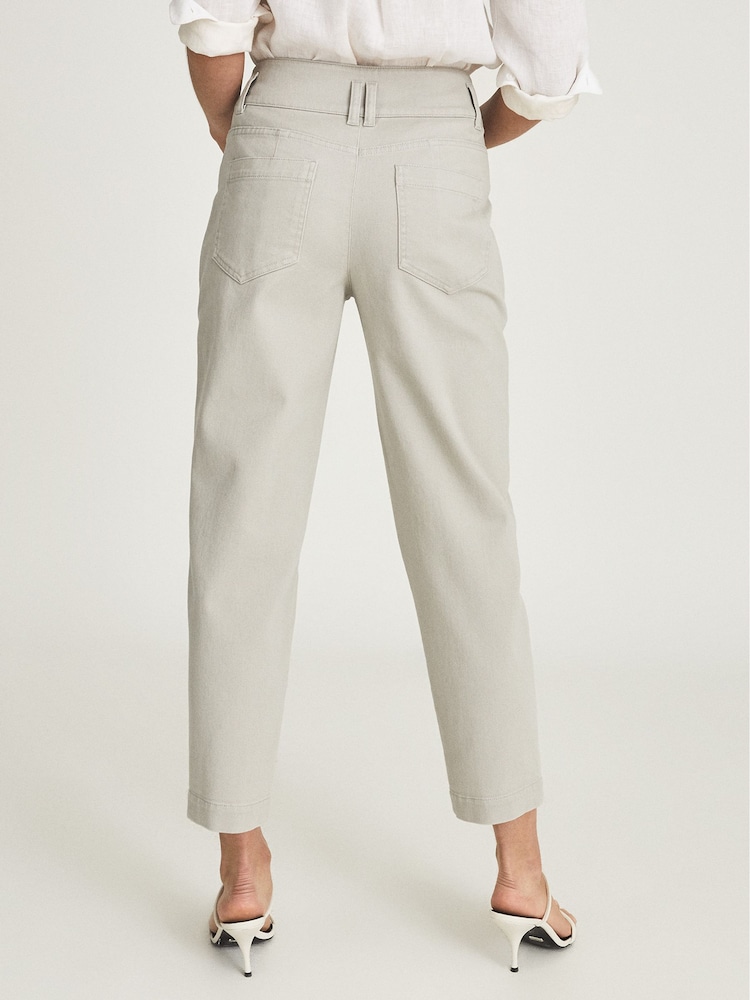 Reiss Sage Baxter Relaxed Tapered Fit Trousers - Image 5 of 5