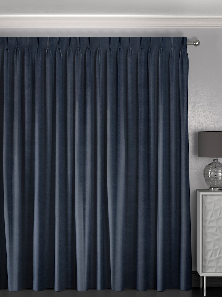 Indigo Voyage Maison Romeo Made To Measure Curtains - Image 2 of 8 Indigo Voyage Maison Romeo Made To Measure Curtains - Image 2 of 8