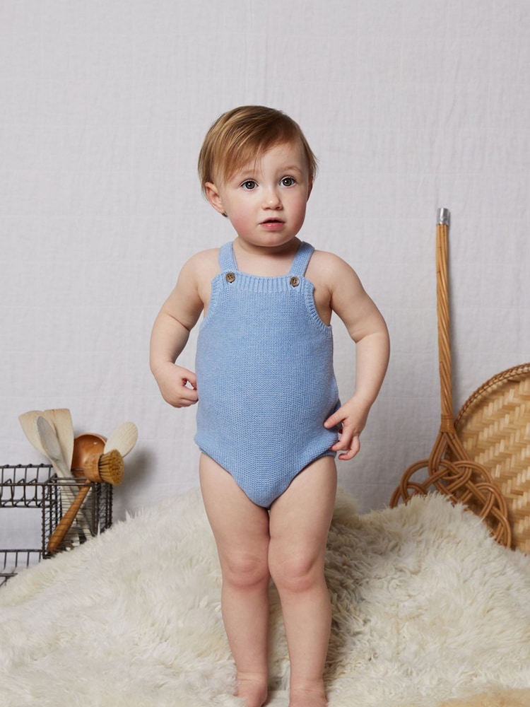 The Little Tailor Stylish Baby Knitted Romper - Image 1 of 6