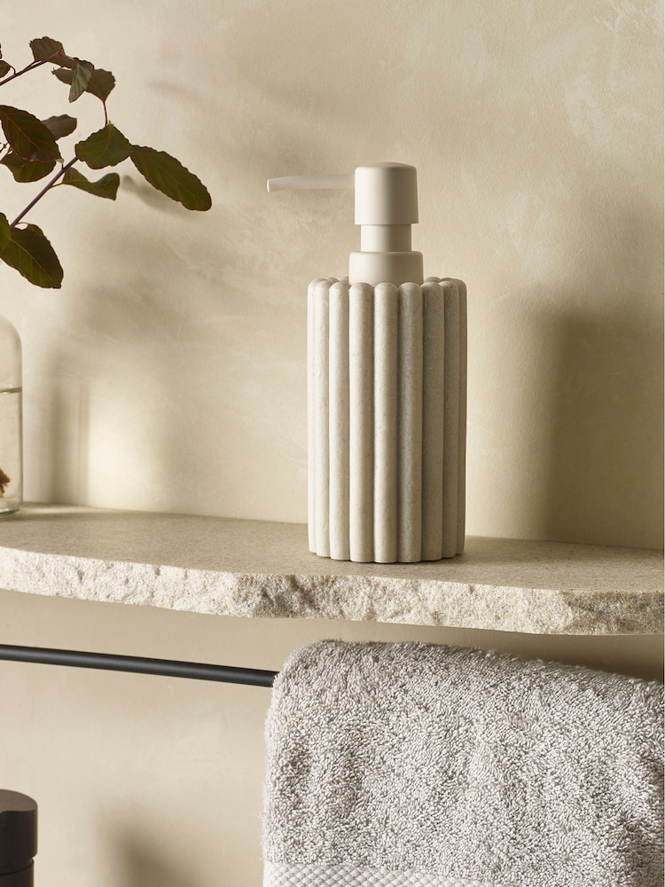 Natural Rib Soap Dispenser - Image 1 of 5