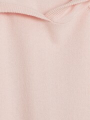 Reiss Pink Bella Junior Wool Cashmere Blend Hoodie - Image 6 of 6