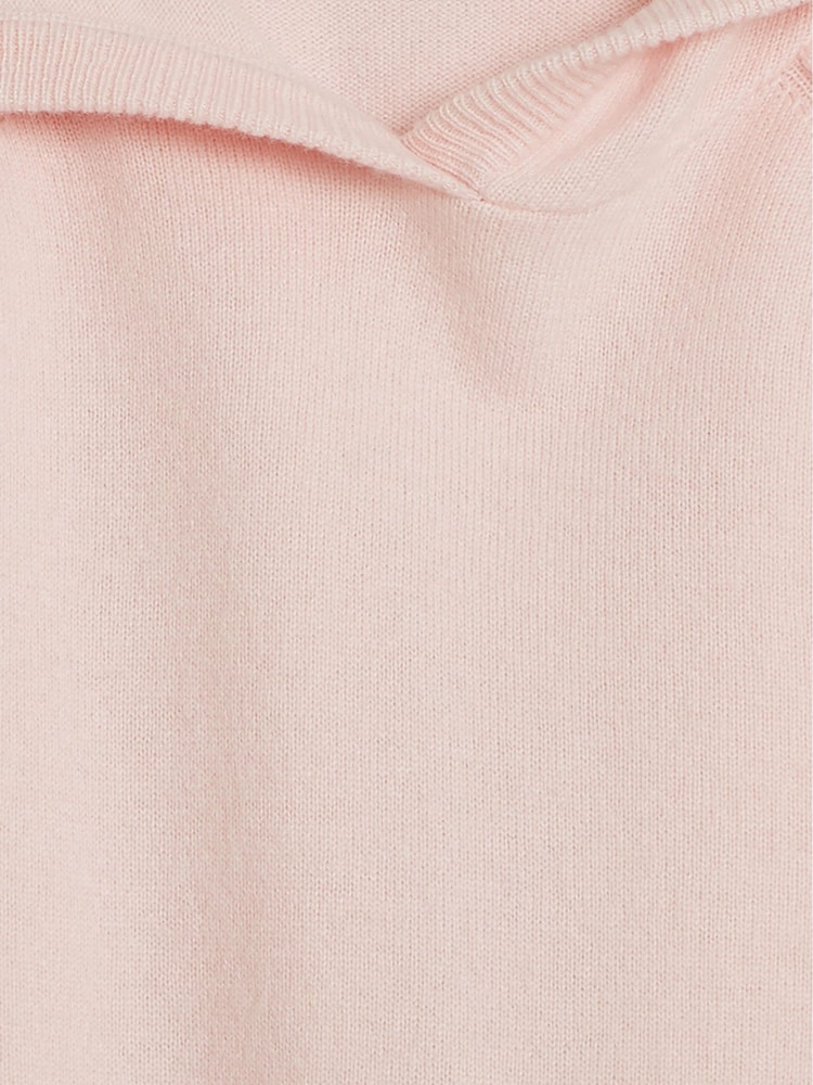 Reiss Pink Bella Junior Wool Cashmere Blend Hoodie - Image 6 of 6