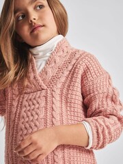 Reiss Ali Junior Cable Knit Jumper - Image 1 of 6