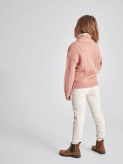 Reiss Ali Junior Cable Knit Jumper - Image 5 of 6