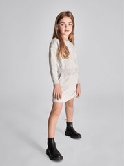 Reiss Grey Marl Jetta Sweater Dress - Image 1 of 7