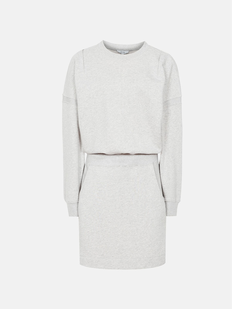 Reiss Grey Marl Jetta Sweater Dress - Image 2 of 7