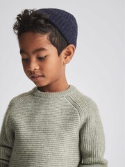 Reiss Ace Junior Lambswool Beanie - Image 3 of 6