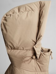 Reiss Camel Thea Short Puffer Coat - Image 10 of 11