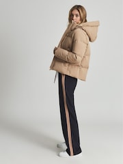 Reiss Camel Thea Short Puffer Coat - Image 3 of 11