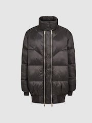 Reiss Grey Kai Puffer Jacket - Image 2 of 7