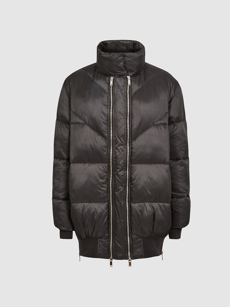 Reiss Grey Kai Puffer Jacket - Image 2 of 7
