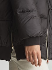 Reiss Grey Kai Puffer Jacket - Image 4 of 7