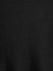 Black Regular Pure 100% Cotton Jumper - Image 6 of 6