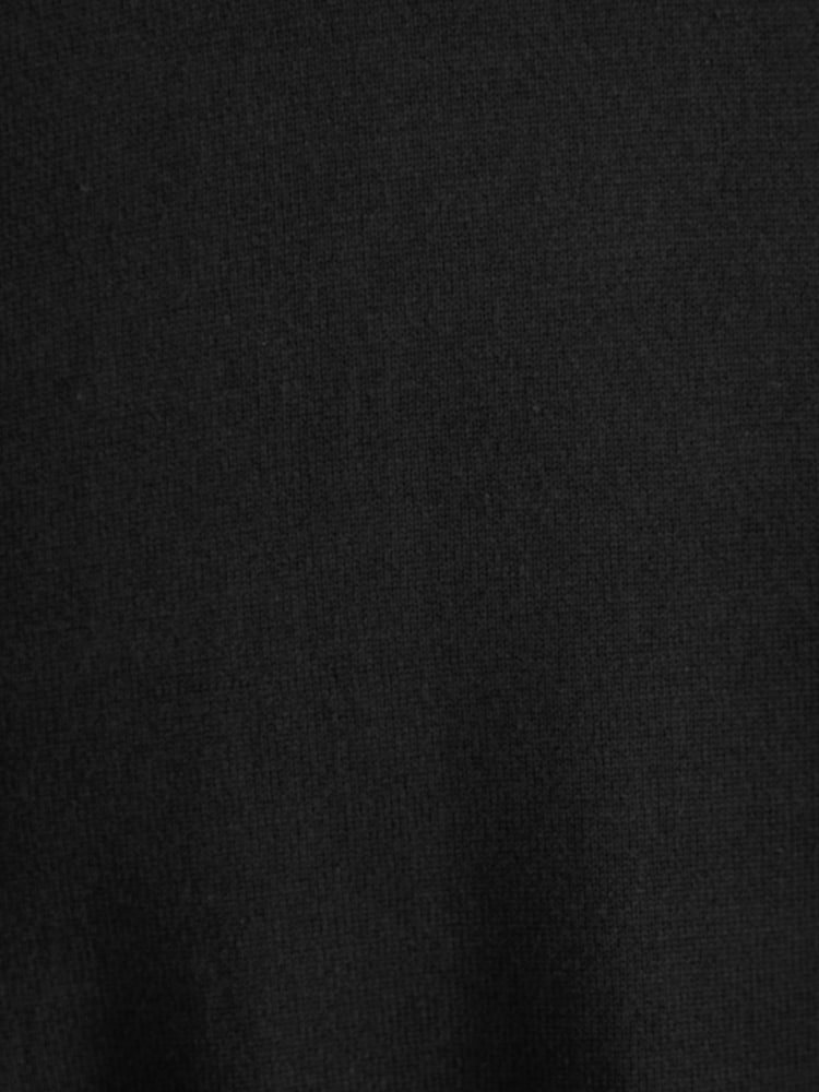 Black Regular Pure 100% Cotton Jumper - Image 6 of 6