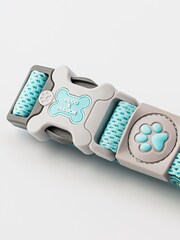 Hugo & Hudson Red Mesh Dog Collar - Image 3 of 4