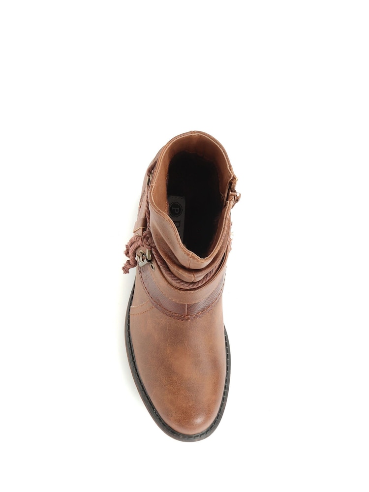 Pavers Ladies Slouch Ankle Boots - Image 3 of 5