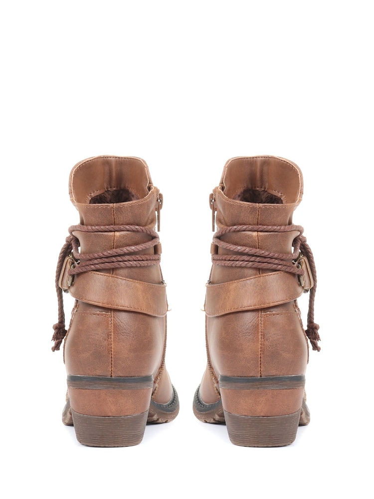 Pavers Ladies Slouch Ankle Boots - Image 5 of 5