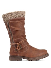 Pavers Womens Wide Fit Casual Mid Calf Boots - Image 1 of 5