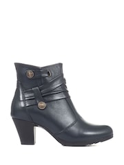 Pavers Ladies	Leather Ankle Boots - Image 1 of 5