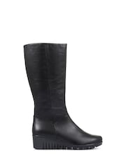 Pavers Ladies Leather Knee High Boots - Image 1 of 5