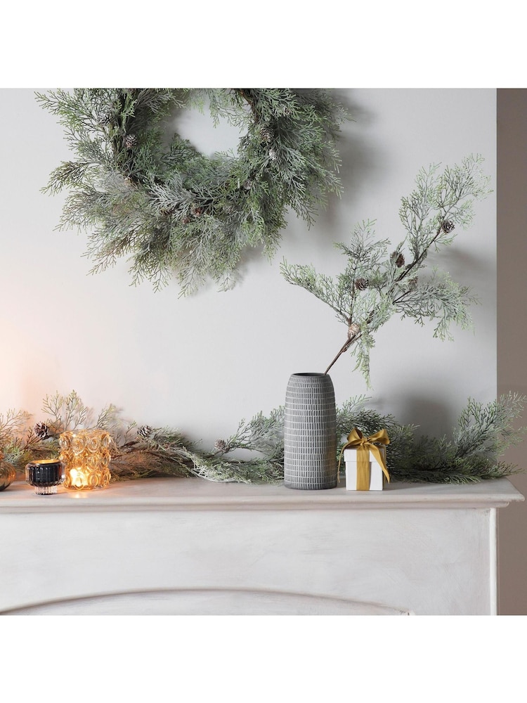 Gallery Home Green Mixed Forest Pine Christmas Garland - Image 1 of 2