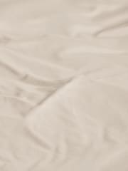 Natural Soft Touch Brushed Plain Duvet Cover & Pillowcase Set - Image 5 of 5