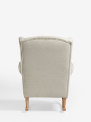 Tweedy Plain Light Natural Sherlock Rocking Chair - Image 6 of 8