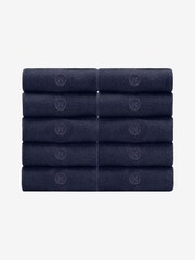 Navy Blue Logo 10 Pack Embroidered Lasting Fresh Socks - Image 2 of 4