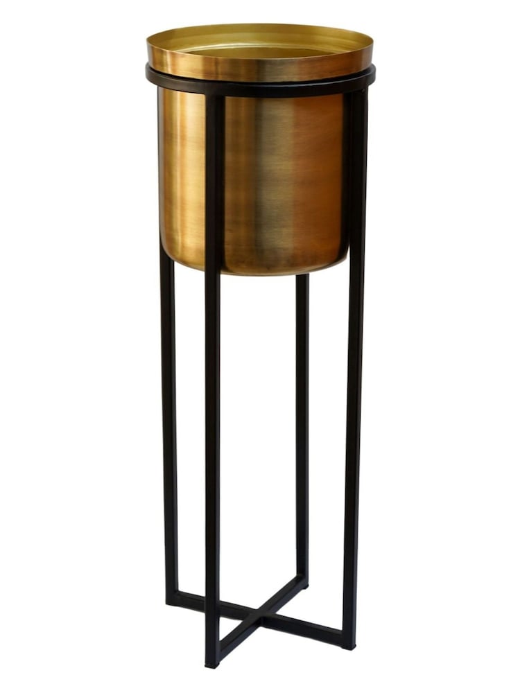 Ivyline Gold Garden Small Calla Planter Stand - Image 3 of 3