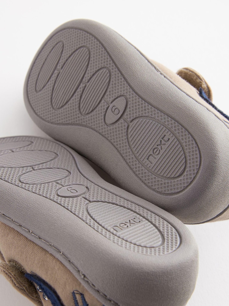 Stone Dino Touch Fastening Cupsole Print Slippers - Image 4 of 4