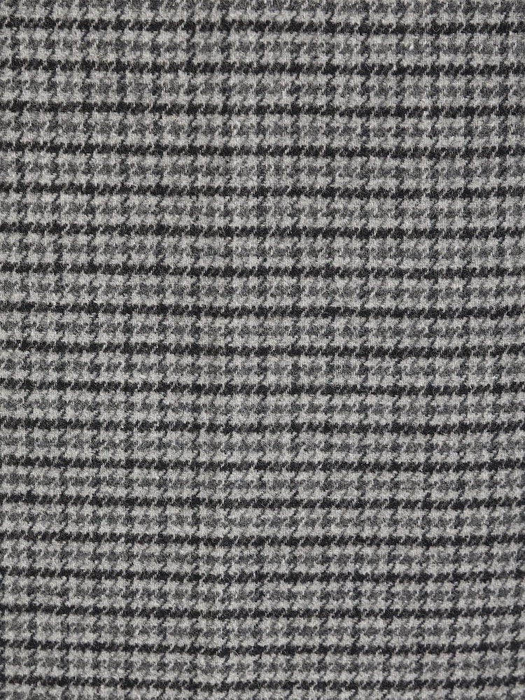 Brown Dogtooth Relaxed Tapered Nova Fides Formal Trousers - Image 9 of 9