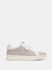 Coach Lowline Jacquard Print Trainers - Image 3 of 6