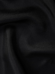 Reiss Black Ceremony Plain Silk Pocket Square - Image 5 of 5