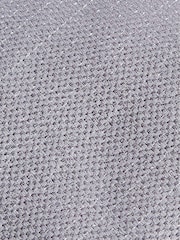 Reiss Silver Ceremony Textured Silk Tie - Image 3 of 3