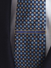 Reiss Gold Ardley Stone Insert Tie Bar - Image 4 of 4