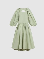 Reiss Sage Mae Jr Bow Back Dress - Image 2 of 5