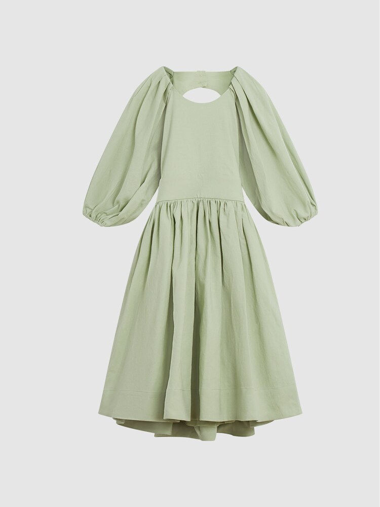 Reiss Sage Mae Jr Bow Back Dress - Image 2 of 5