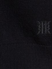 Reiss Navy Wessex Crew Neck Knitted Jumper - Image 7 of 7