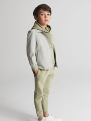 Reiss Sage Ali Garment Dye Joggers - Image 4 of 6
